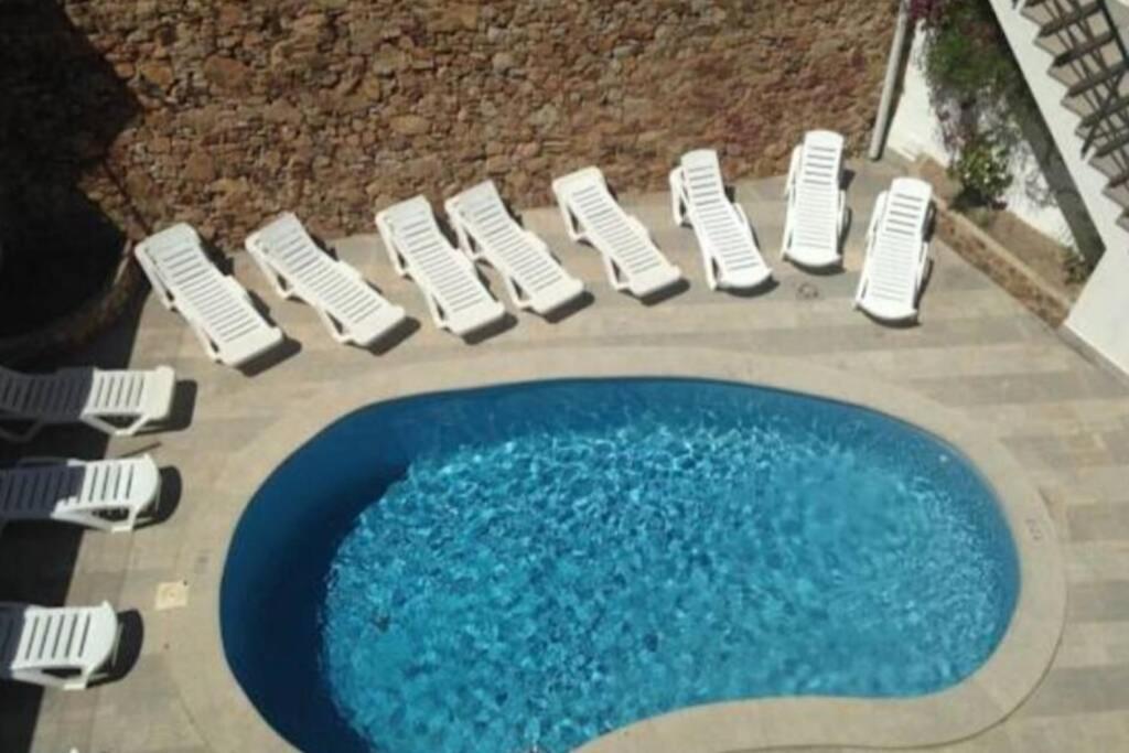 Apartamento Con Piscina En El Centro De 布拉内斯 外观 照片