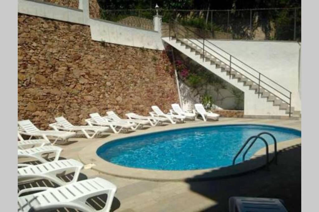 Apartamento Con Piscina En El Centro De 布拉内斯 外观 照片
